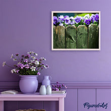 Carica l'immagine nel visualizzatore di Gallery, Dipingere con i numeri - Recinzione Viola