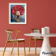Carica l'immagine nel visualizzatore di Gallery, Dipingere con i numeri - Ballerina A Forma Di Fiore
