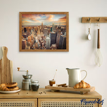 Carica l'immagine nel visualizzatore di Gallery, Dipingere con i numeri - Tramonto A New York