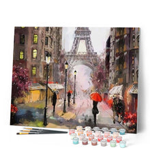 Carica l'immagine nel visualizzatore di Gallery, Dipingere con i numeri - Strade Di Parigi Figured'Art