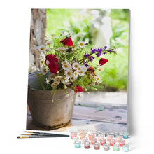Carica l'immagine nel visualizzatore di Gallery, Dipingere con i numeri - Vaso Di Fiori Figured'Art