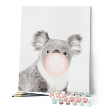 Carica l'immagine nel visualizzatore di Gallery, Dipingere con i numeri - Bolla Con Koala Figured'Art