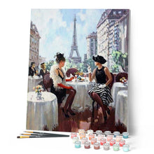 Carica l'immagine nel visualizzatore di Gallery, Dipingere con i numeri - Parigini A Parigi Figured'Art