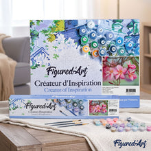 Carica l'immagine nel visualizzatore di Gallery, Dipingere con i numeri - Frangipani