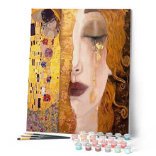 Carica l'immagine nel visualizzatore di Gallery, Dipingere con i numeri - Gustav Klimt Figured'Art