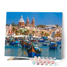 Carica l'immagine nel visualizzatore di Gallery, Dipingere con i numeri - Porto Di Malta Figured'Art