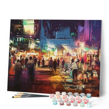 Carica l'immagine nel visualizzatore di Gallery, Dipingere con i numeri - Vie Commerciali Della Città Figured'Art