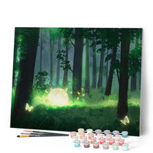 Carica l'immagine nel visualizzatore di Gallery, Dipingere con i numeri - Lune Nella Foresta Figured'Art