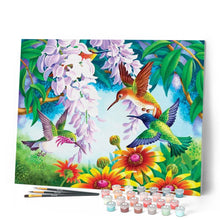Carica l'immagine nel visualizzatore di Gallery, Dipingere con i numeri - Uccelli E Fiori Figured'Art