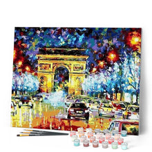 Carica l'immagine nel visualizzatore di Gallery, Dipingere con i numeri - Strada Vicino All'Arco Di Trionfo A Parigi Figured'Art