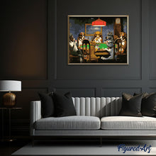 Carica l'immagine nel visualizzatore di Gallery, Dipingere con i numeri - Cani Che Giocano A Poker