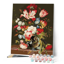Carica l'immagine nel visualizzatore di Gallery, Dipingere con i numeri - Fiori Magici Figured'Art