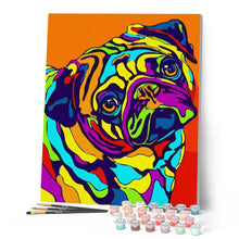 Carica l'immagine nel visualizzatore di Gallery, Dipingere con i numeri - Cane E Colori Pop Art Figured'Art