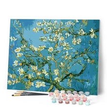 Carica l'immagine nel visualizzatore di Gallery, Dipingere con i numeri - Fiori Ed Albero Figured'Art