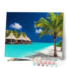 Carica l'immagine nel visualizzatore di Gallery, Dipingere con i numeri - Vacanza Alle Maldive Figured'Art