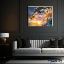 Carica l'immagine nel visualizzatore di Gallery, Dipingere con i numeri - Nell'Onda