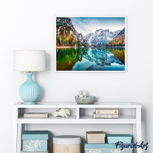 Carica l'immagine nel visualizzatore di Gallery, Dipingere con i numeri - Riflessi Sul Grande Lago