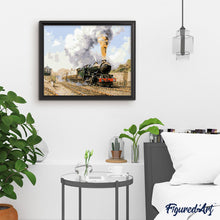 Carica l'immagine nel visualizzatore di Gallery, Dipingere con i numeri - Vecchio Treno