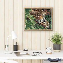 Carica l'immagine nel visualizzatore di Gallery, Dipingere con i numeri - Leopardo Alla Ricerca