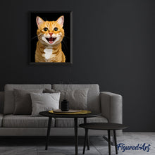 Carica l'immagine nel visualizzatore di Gallery, Dipingere con i numeri - Ciao Bel Gattino