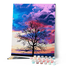 Carica l'immagine nel visualizzatore di Gallery, Dipingere con i numeri - Albero E Bei Colori Figured'Art