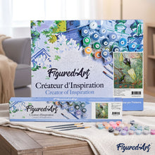 Carica l'immagine nel visualizzatore di Gallery, Dipingere con i numeri - Uccelli E Grandi Fiori