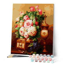 Carica l'immagine nel visualizzatore di Gallery, Dipingere con i numeri - Fiori E Uva Figured'Art