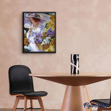 Carica l'immagine nel visualizzatore di Gallery, Dipingere con i numeri - Donna Romantica