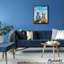 Carica l'immagine nel visualizzatore di Gallery, Dipingere con i numeri - Ragazzino Con Cane