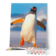 Carica l'immagine nel visualizzatore di Gallery, Dipingere con i numeri - Pinguino Figured'Art