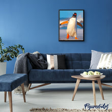 Carica l'immagine nel visualizzatore di Gallery, Dipingere con i numeri - Pinguino