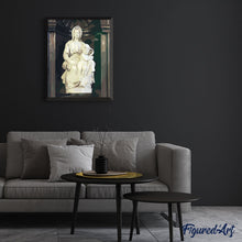 Carica l'immagine nel visualizzatore di Gallery, Dipingere con i numeri - Statua Di Donna E Bambino