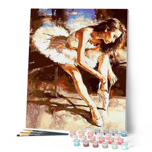 Carica l'immagine nel visualizzatore di Gallery, Dipingere con i numeri - Una Ballerina Si Prepara Figured'Art