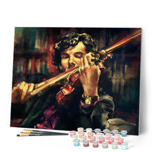 Carica l'immagine nel visualizzatore di Gallery, Dipingere con i numeri - Violinista Figured'Art