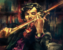 Carica l&#39;immagine nel visualizzatore di Gallery, Dipingere con i numeri - Violinista