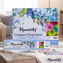 Carica l'immagine nel visualizzatore di Gallery, Dipingere con i numeri - Fiori Dai Colori Vivaci