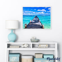 Carica l'immagine nel visualizzatore di Gallery, Dipingere con i numeri - Piattaforma A Paradise Beach