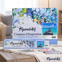 Carica l'immagine nel visualizzatore di Gallery, Dipingere con i numeri - Piattaforma A Paradise Beach
