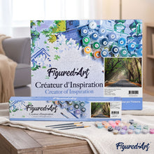 Carica l'immagine nel visualizzatore di Gallery, Dipingere con i numeri - Strada Nel Bosco