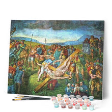 Carica l'immagine nel visualizzatore di Gallery, Dipingere con i numeri - Guerra E Croce Figured'Art