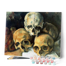 Carica l'immagine nel visualizzatore di Gallery, Dipingere con i numeri - Teschi Figured'Art