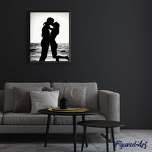 Carica l'immagine nel visualizzatore di Gallery, Dipingere con i numeri - Bacio Romantico