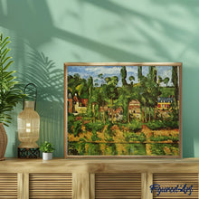 Carica l'immagine nel visualizzatore di Gallery, Dipingere con i numeri - Paesaggio Di Campagna E Fiume