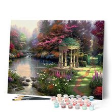 Carica l'immagine nel visualizzatore di Gallery, Dipingere con i numeri - Giardino E Fiume Figured'Art