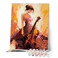 Carica l'immagine nel visualizzatore di Gallery, Dipingere con i numeri - Musicista Figured'Art