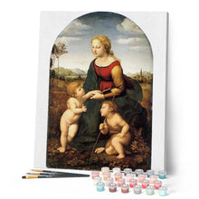 Carica l'immagine nel visualizzatore di Gallery, Dipingere con i numeri - Madre E Figli Figured'Art