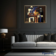 Carica l'immagine nel visualizzatore di Gallery, Dipingere con i numeri - Musica In Stile Picasso