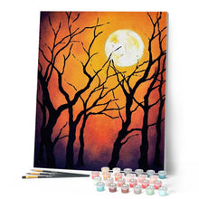 Carica l'immagine nel visualizzatore di Gallery, Dipingere con i numeri - Luna Piena Dalla Foresta Figured'Art