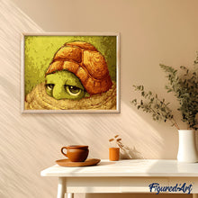 Carica l'immagine nel visualizzatore di Gallery, Dipingere con i numeri - Piccola Tartaruga