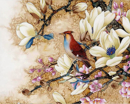 Dipingere con i numeri - Magnolie In Fiore